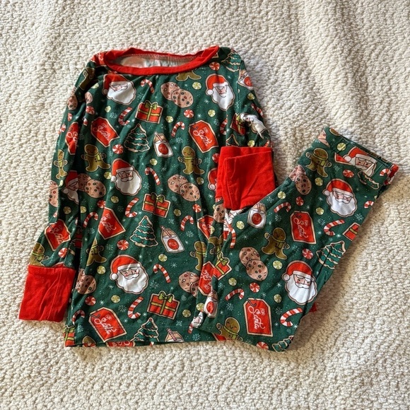 Kiki & Lulu Christmas Cookie Bamboo Pajama Set Size 2T - Picture 1 of 4